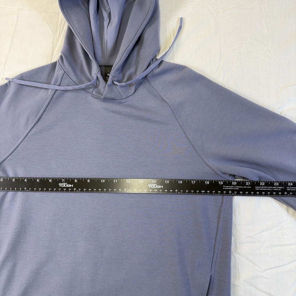 LULU LEMON Cropped Stretch Hoodie Top Gray Womens Small**. Comfort Design Detail - Picture 10 of 16